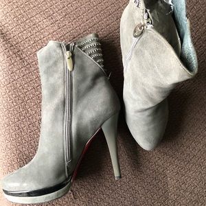 Italian Brand High Heeled Booties